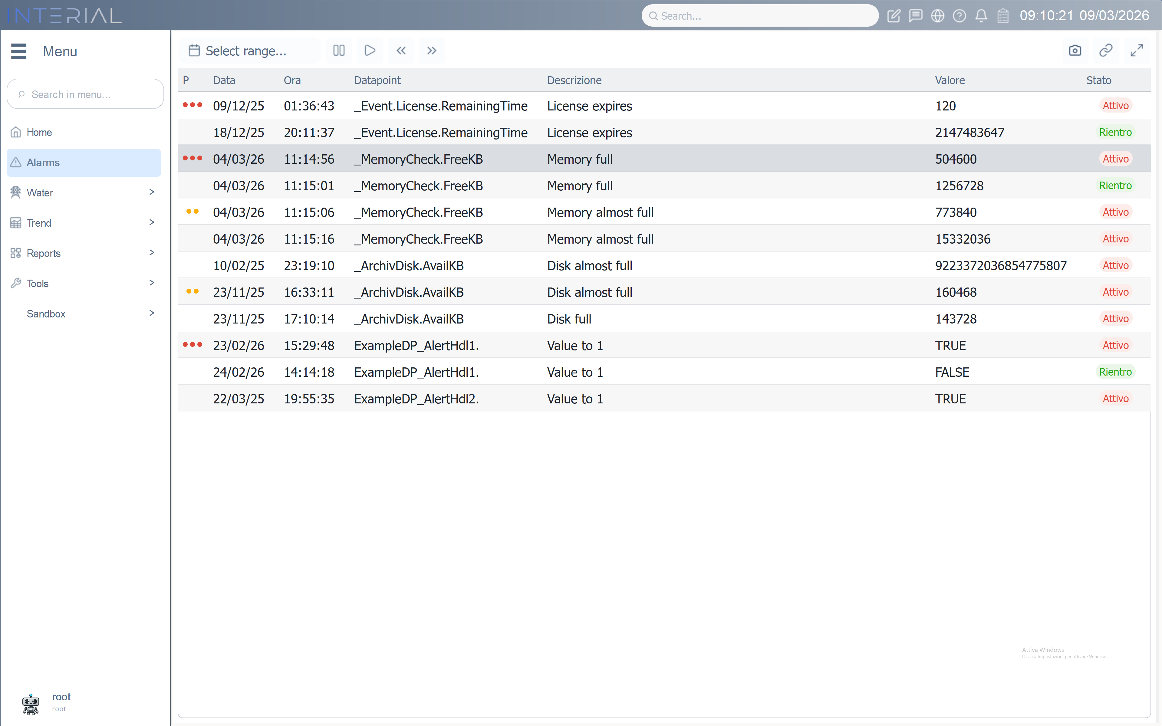AlarmViewer EWO - Real-time Alarms