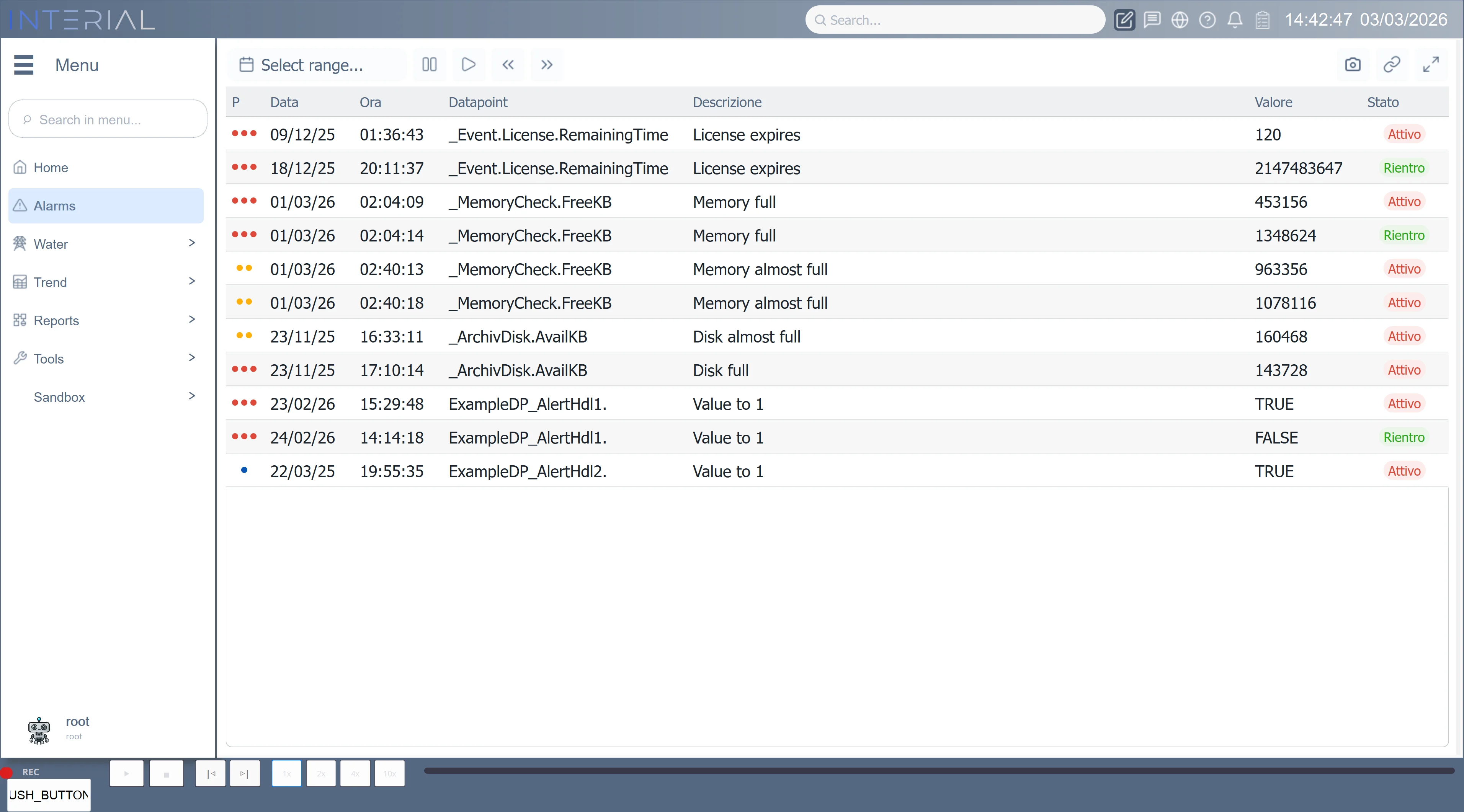 AlarmViewer EWO - Real-time Alarms